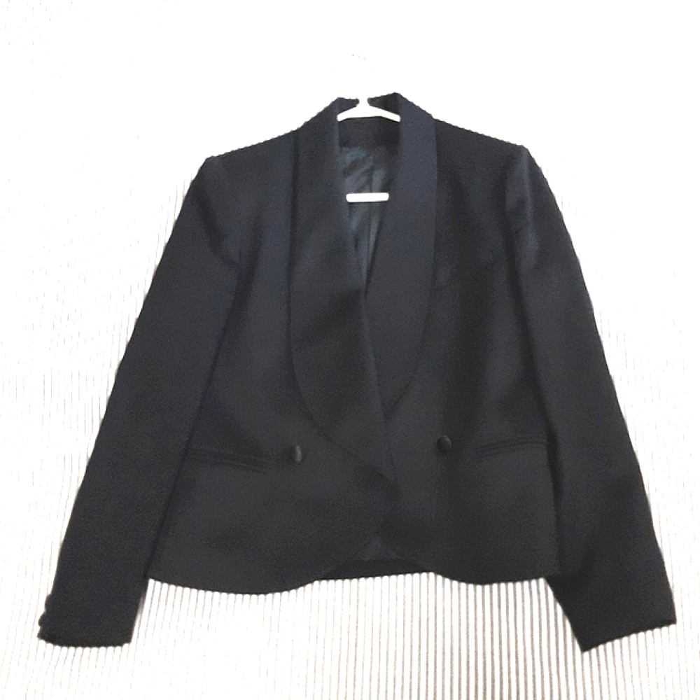Vintage Alfred Sung Black Blazer Size 4